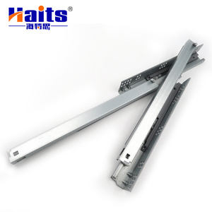 HT-01.023 HS-3D Undermount Drawer Slide With 3D Clip Heavy Duty Soft Close Full Extension Concealed Slide Telescopic Channel